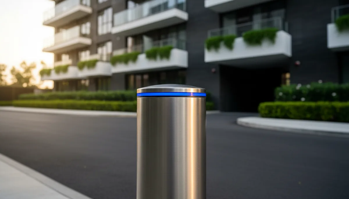 Borne escamotable parking : sécuriser un stationnement résidentiel